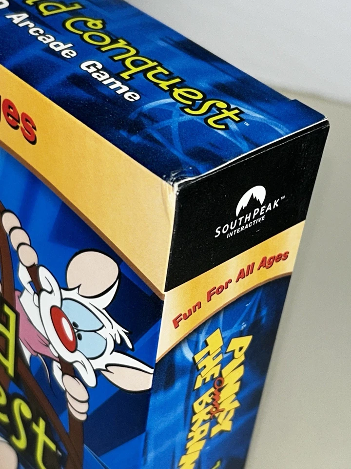 Pinky and The Brain: World Conquest CD-ROM 1998 NOS New Complete SEALED - Image 4 of 4