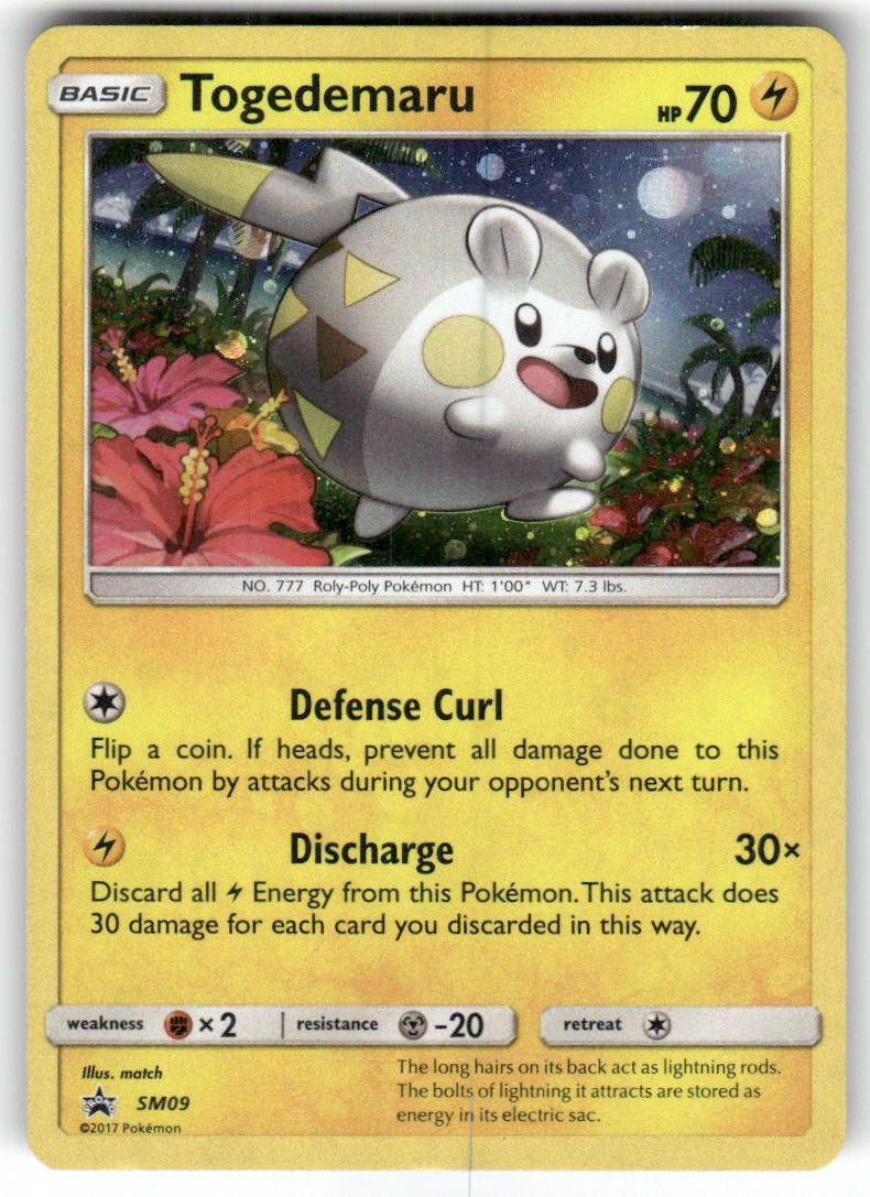 TOGEDEMARU - - SM09 - MP - Sun & Moon Promo - Holo Promo - Pokemon