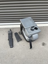 2011-2016 Ford F250 Super Duty Center Jump Seat Console Assembly Oem Middle Gray