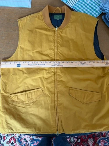 Sid Mashburn Dry Wax Vest Men’s XXL - product listing photo
