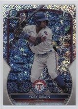 2023 Bowman Chrome Prospects Speckle Refractor 45/299 Yosy Galan #BCP-221 10w8