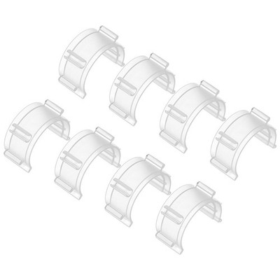 80 Pcs Sewing Bobbin Clips Small Clear Bobbin Holder Kits Plastic Thread Clam...