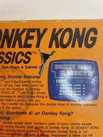 Donkey Kong Classics Nintendo NES PAL MATTEL - Versione ITALIANA - Completo