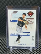 Jake Cook 2025 Prospect Edition Prospect Ticket - Red #22/299 - #74 Blue Jays