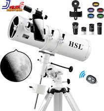 150EQ Astronomical Reflector Telescope for Adults High Powered 150Mm Aperture