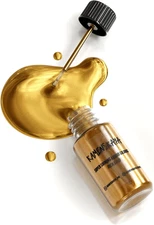 Liquid Gold Leaf Paint - Alcohol Based Fast Drying Rich Gold Liquid Leaf, 0.68 F