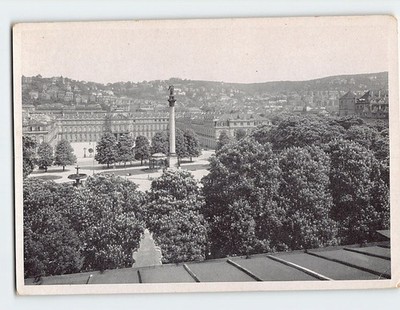Postcard Schlossplatz Stuttgart Germany