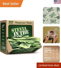 Zero Calorie Stevia Sweetener - 2 Boxes of 200 Packets, Kosher