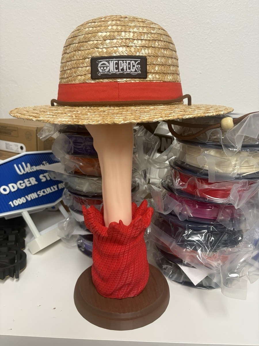 One Piece x Dodgers Monkey D. Luffy Straw Hat 2025 & Custom 3D