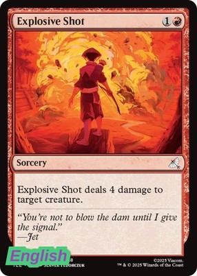 Magic- Explosive Shot (0279) [TLE - 279] TLE NM Common