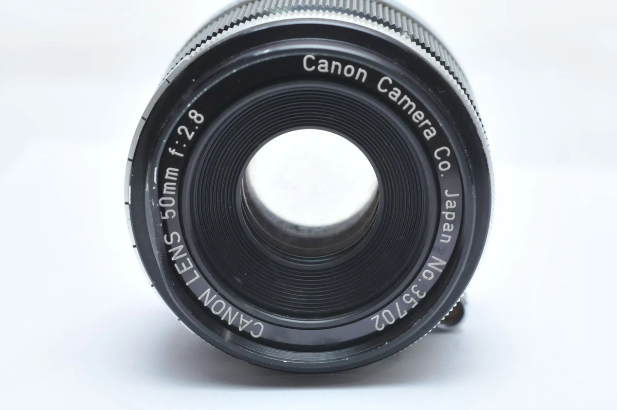 Canon f/2.8 Camera Lenses 50mm Focal for sale | eBay