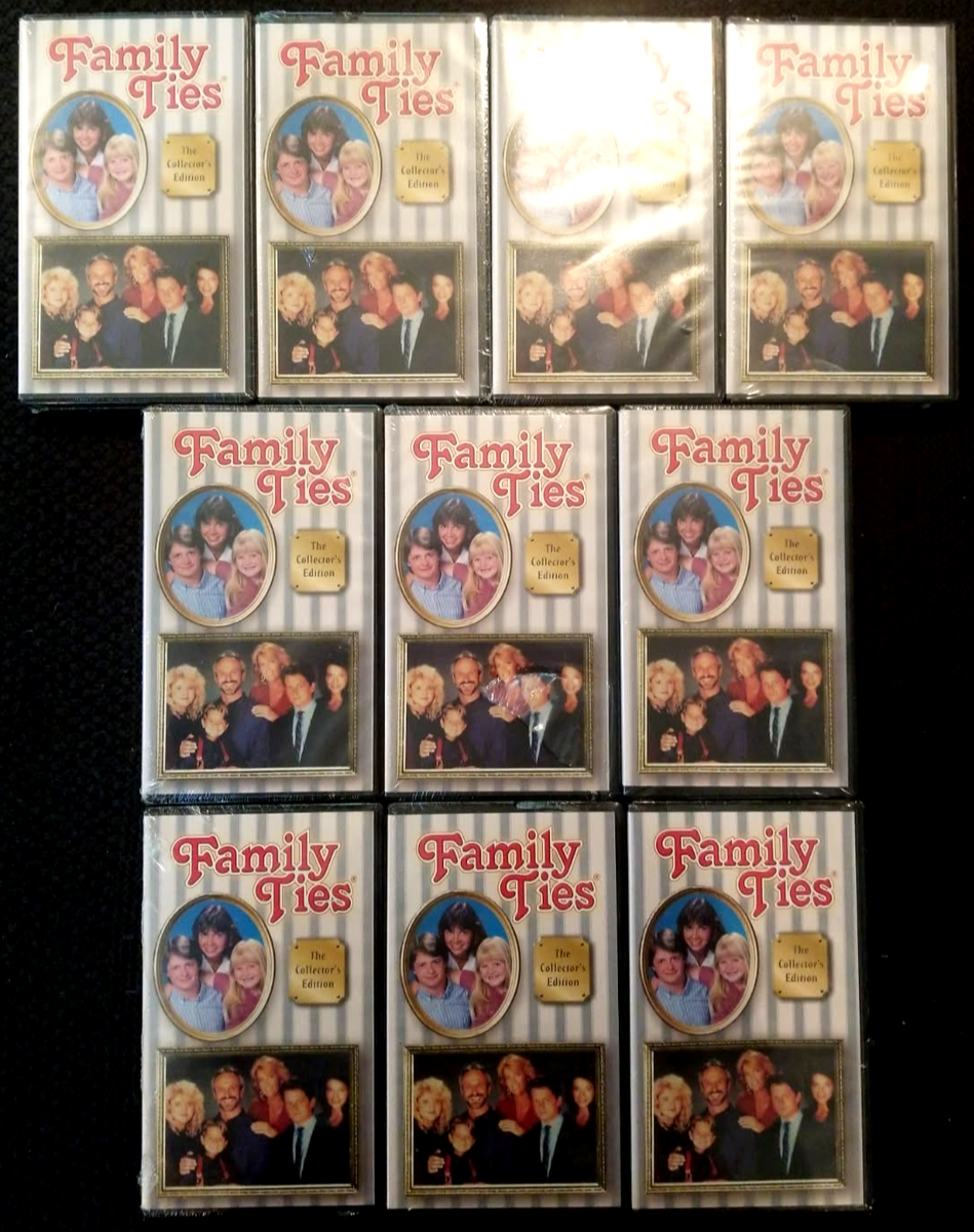 10 Family Ties Brand New/Sealed The Collector's Edition VHS 35