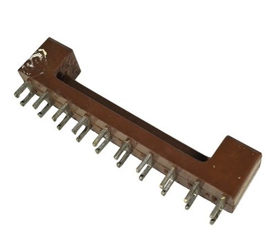10-Pin Terminal Turret Tag Board Bakelite Vintage Soviet 3PS14-10 Lot of 10 PCS