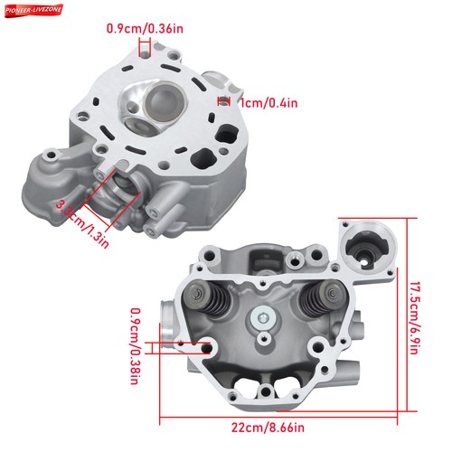 For Honda TRX500 Crankshaft+Bearing+Cylinder+Intermediate Repair Kit ATV - Foto 4 di 12