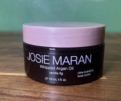 Josie Maran Whipped Argan Oil UltraHydrating Body Butter Vanilla Fig 4 Oz sealed