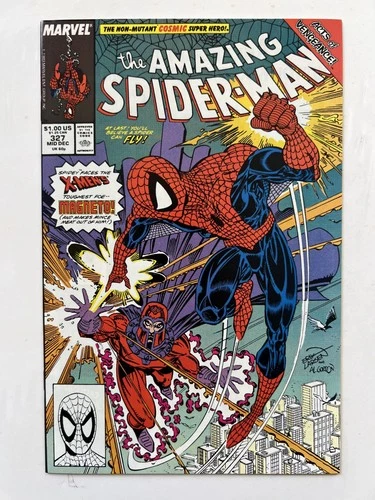 AMAZING SPIDER-MAN #327 (1989) _ Marvel _ VF _ Acts of Vengeance! _ Erik Larsen!