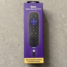 Roku Voice Remote Pro 2nd Ed. BRAND NEW IN BOX