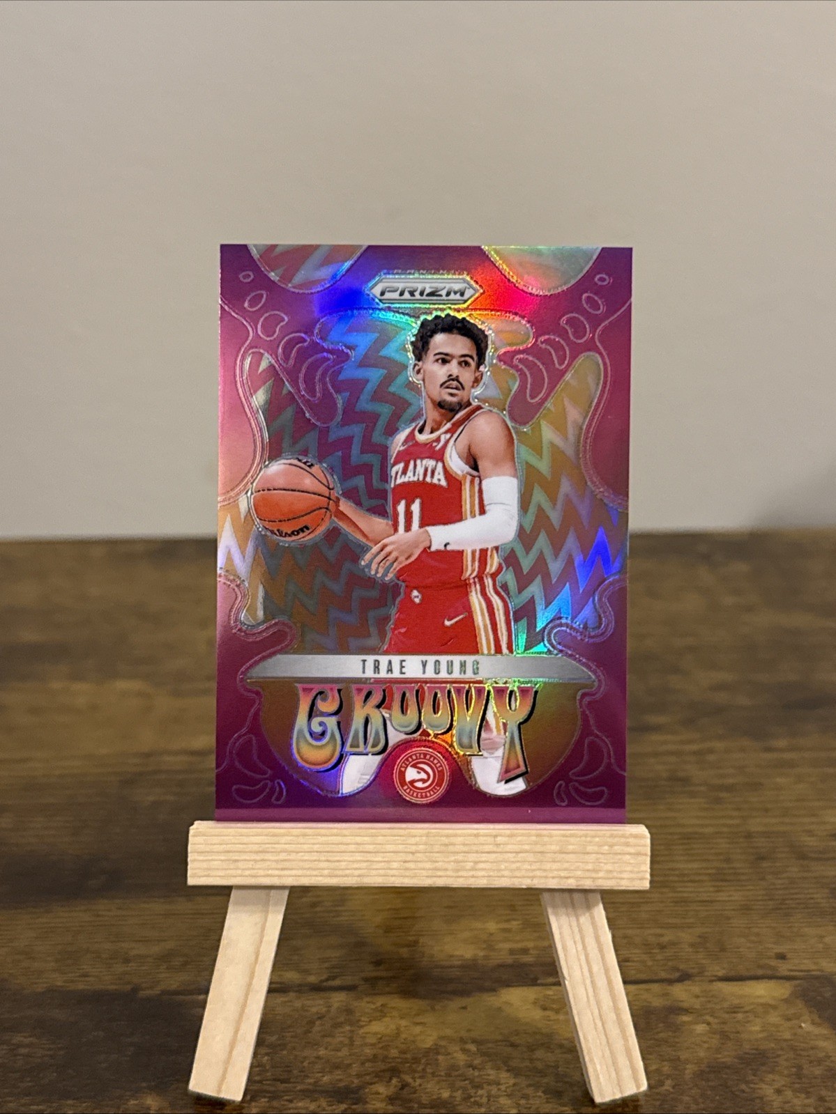 🔥2024-25 Panini Prizm Basketball #12 Trae Young Groovy Case Hit SSP🔥