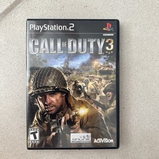 Call of Duty 3 Sony PlayStation 2 PS2 Manual Included Free Shipping