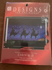 Janlynn Designs For The Needle Three Wise Men Counted Cross Stitch Kit #3018-72