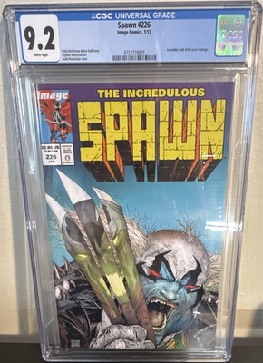 Spawn #226 The Incredulous Spawn Image Comics CGC 9.2 Todd McFarlane