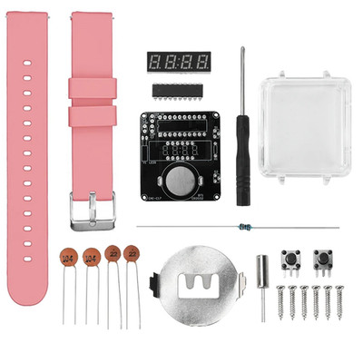 DIY Elektronisches Uhren-Set, 0,28 Zoll Led-Digitalröhre, Kreatives Uhren-Löt-Se