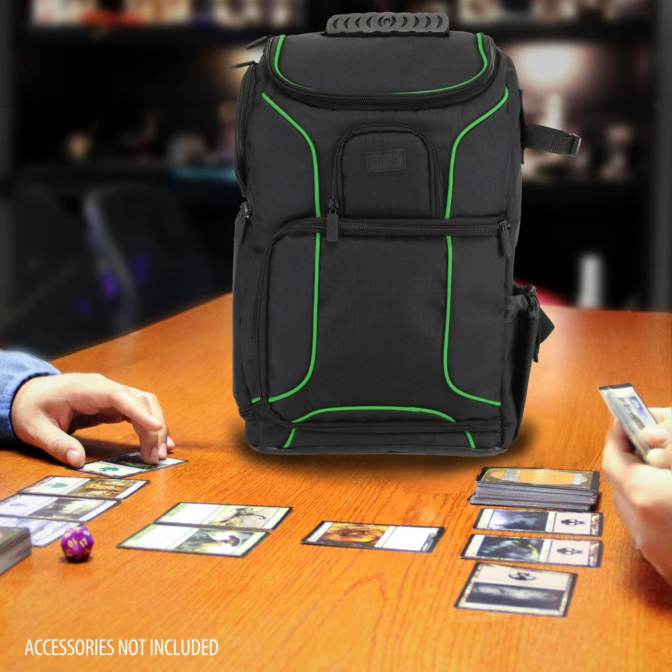Mochila USA Gear Magic the Gathering con interior personalizable (verde) Foto 4 de 4