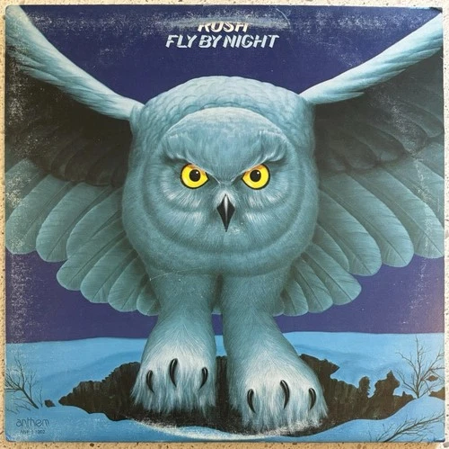 Rush Fly By Night - Anthem Records 1975 Vinyl LP ANR-1-1002 1st Press