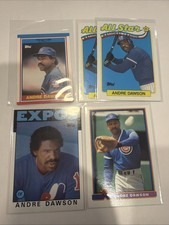 Lot Of 5 Andre Dawson Cubs Expos RC Inserts, #’d, SP, EX, UD, Spx, Topps Fleer🔥