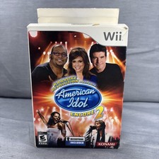 Karaoke Revolution: American Idol Encore 2 Nintendo Wii, 2008 w/ Microphone