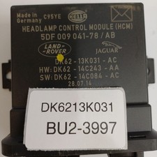 2015-2016 Land Rover Discovery Sport HEADLIGHT CONTROL MODULE DK6213K031
