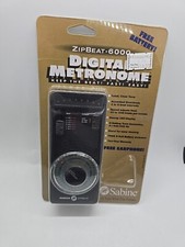 1997 Zipbeat 6000 Digital Metronome by Sabine Sweep LED Display