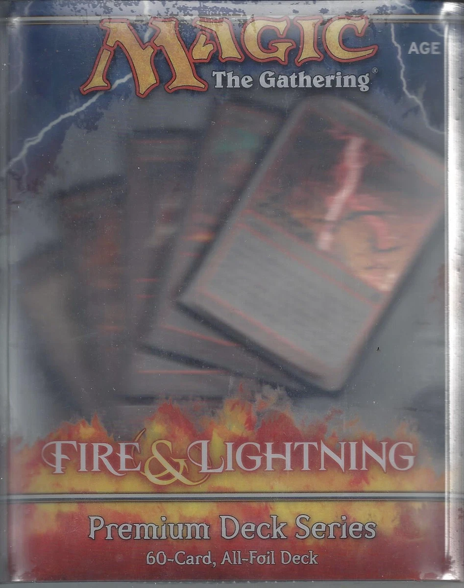 Premium Deck Series Fire and Lightning Magic the Gathering Boxes