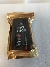 NYX Love Lust Disco Suede Matte Lip Kit - New Sealed