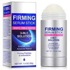Advanced Retinol Firming Serum Stick, 3-in-1 Neck firm Face Stick Smooth,Tighten
