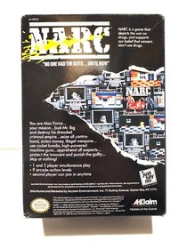 NARC NES Original Game (Nintendo Entertainment System, 1990)
