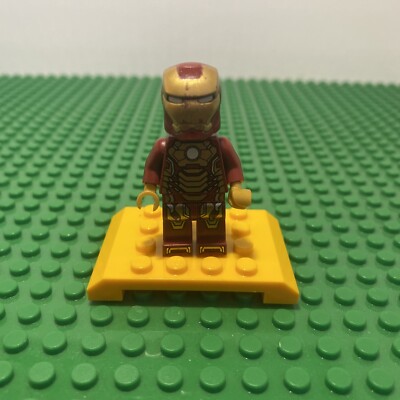 LEGO IRON MAN MK42 MARK 42 MINIFIGURE SUPER HEROES
