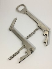 2 Scaroni Corkscrew Can Opener Made in Italy