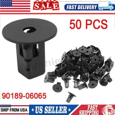 50pcs For Toyota Lexus Fender Liner Grommet Clips Fastener Retainer 90189-06013