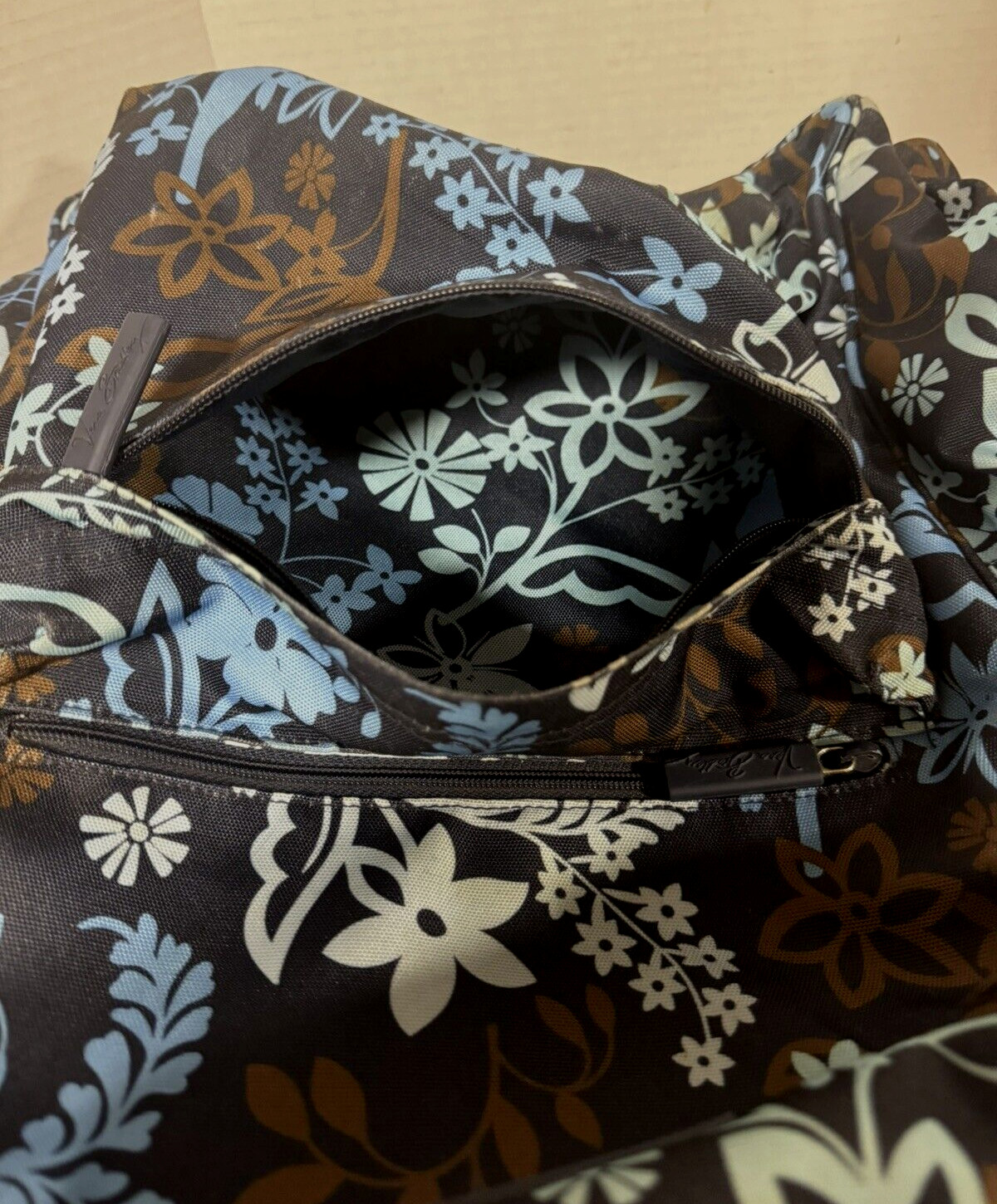 Vintage Large Vera Bradley Backpack Java Floral P… - image 10