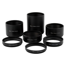 M52-M52 52mm x 1 Screw Mount Extend Tube Adapter Lens Hood 6 8 10 17 27 36mm