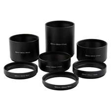 M52-M52 52mm x 1 Screw Mount Extend Tube Adapter Lens Hood 6 8 10 17 27 36mm