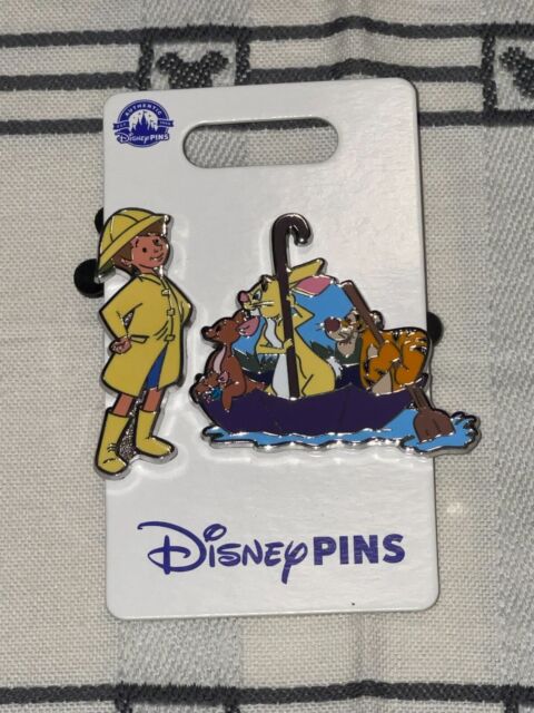 Disney Parks - WINNIE THE POOH - Christopher Robin Roo Tigger+ 2-Pin Set - NEW