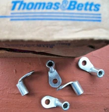 Pkg/25 Thomas & Betts Sta-Kon Ring Connector 90 Degree Right Angle D8-10 