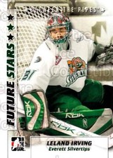 2007-08 Between The Pipes #34 Leland Irving