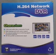 H.264 Network DVR/SDVR-6008C + 4 Überwachungskameras + Kabel