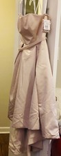 Size 8 Champagne Gold Colored dress for women party wedding High Front Low Back