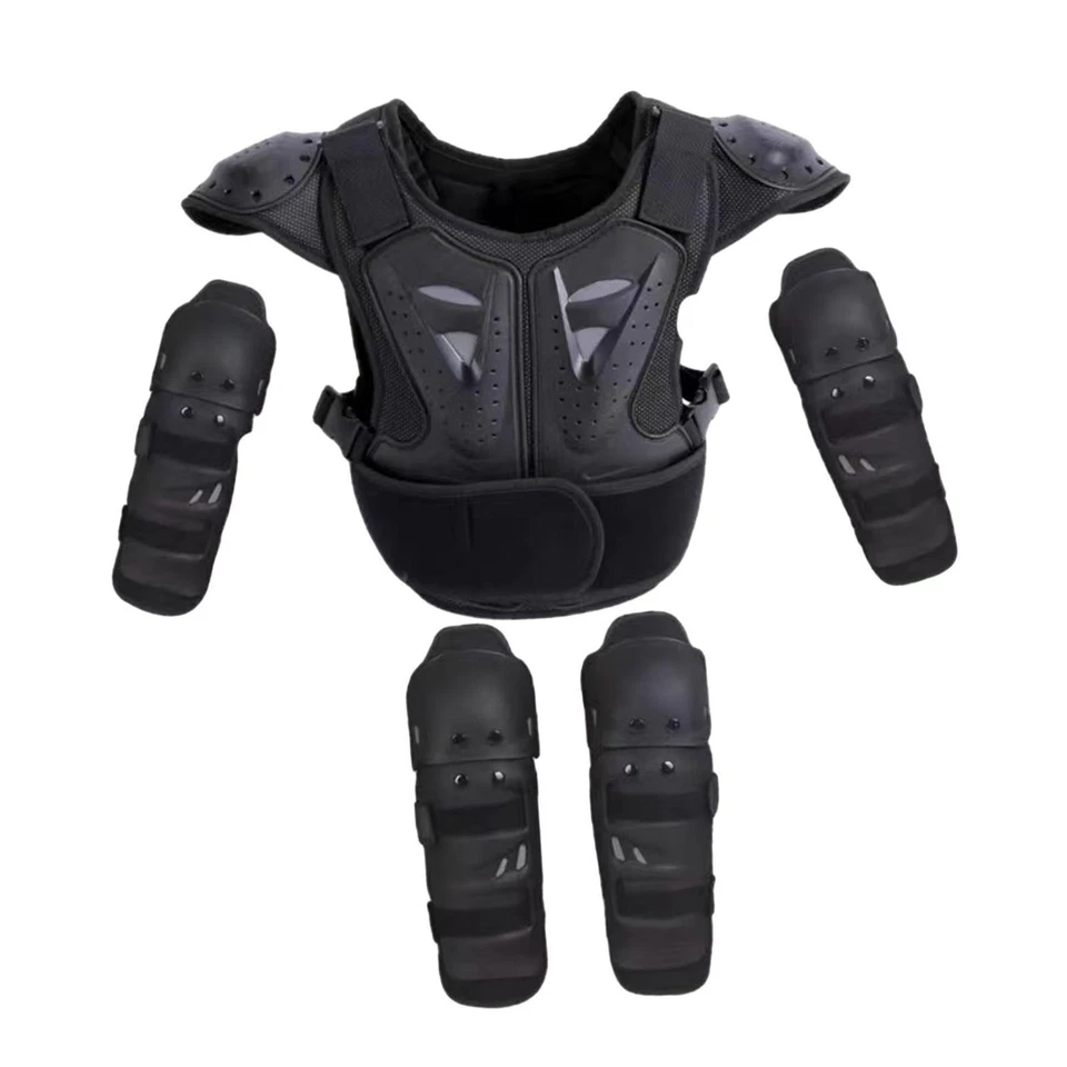 Kids Motorcycle Full Body Armor Suit Youth Children Motorbike Dirt Bike Gear - Image 4 of 4