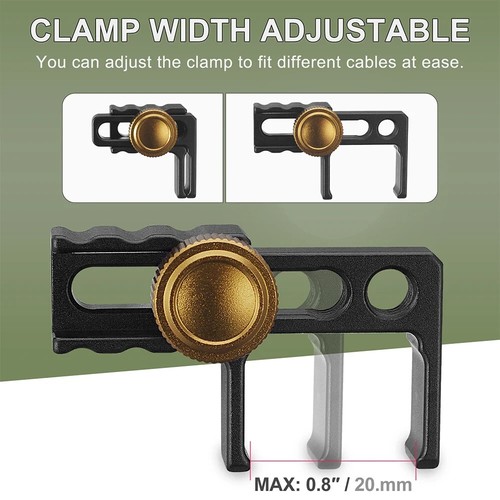 Universal Camera Cable Clamp Lock for Blackmagic Video Monitor Cage G7/GH4/GH3 - Picture 4 of 9