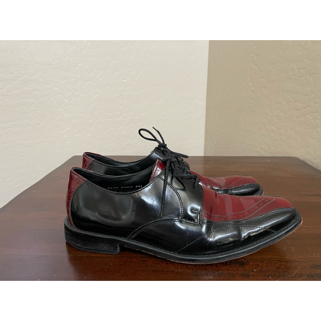 Stacy Adams Mens Two Toned Oxford Dress 